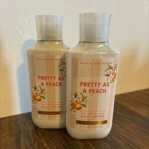 Bath & Body works Pretty as a Peach body lotion 2 pack